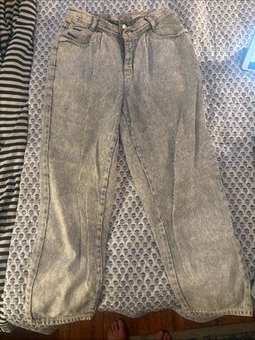 vintage Levi’s Light Blue Pinstripe Jeans